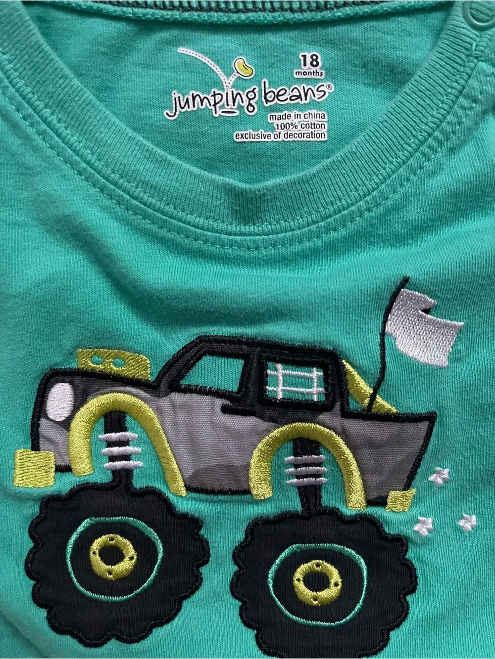 Bundle of 2 Baby Boy Bodysuits – Size 18 Months
